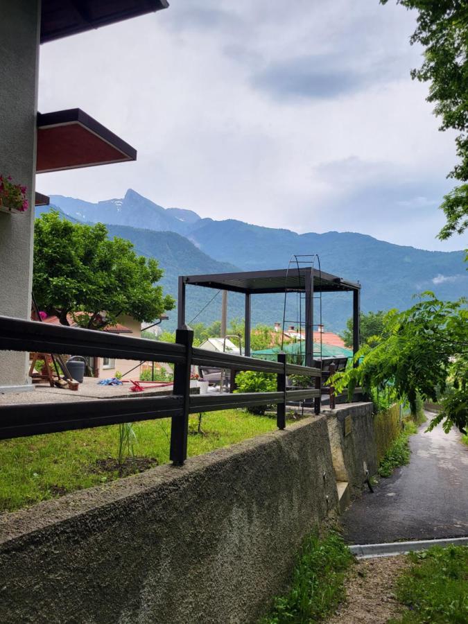 Cosy Cottage With Views Near Kobarid Bagian luar foto