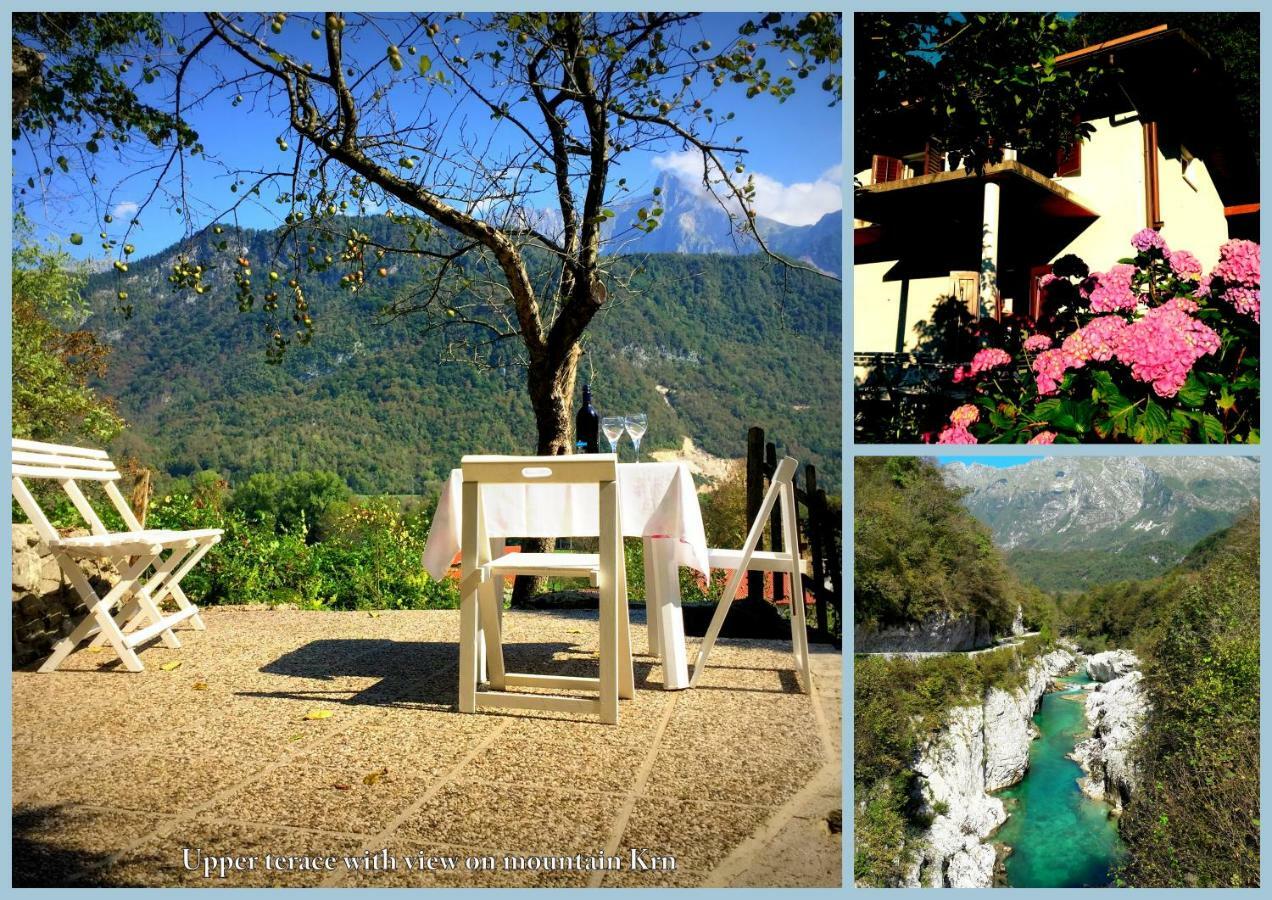Cosy Cottage With Views Near Kobarid Bagian luar foto